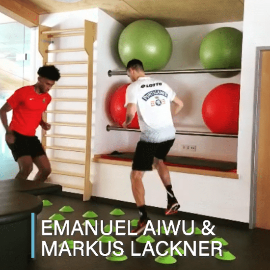 alinus Trainingssequenz von Emanuel Aiwu und Markus Lackner